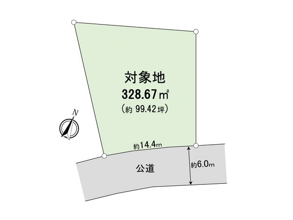 宗像市天平台 土地 区画図 宗像市天平台 土地 区画図