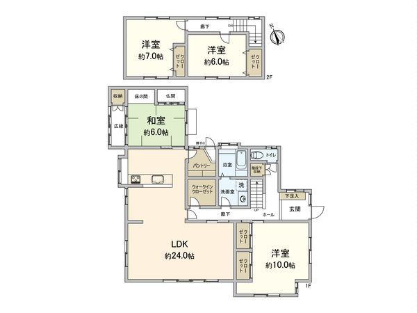 城南区干隈一丁目 戸建 間取図(平面図) 城南区干隈一丁目 戸建 間取図(平面図)