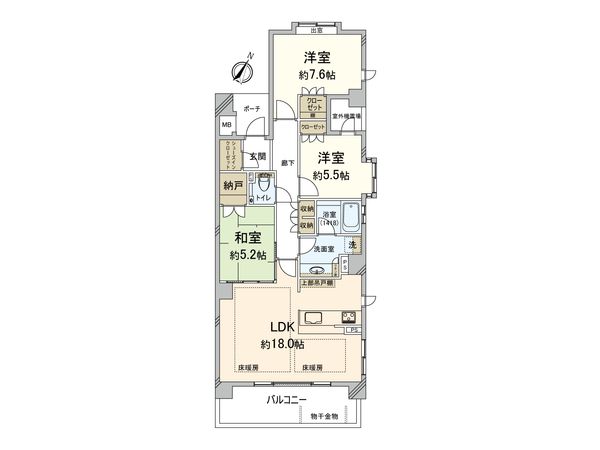 間取図(平面図)