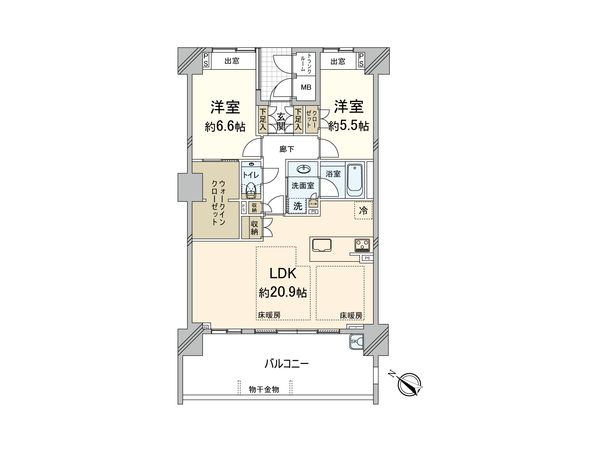 間取図(平面図)