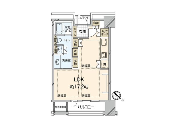 グランドメゾン福岡 The Central Luxe 間取図(平面図) グランドメゾン福岡 The Central Luxe 間取図(平面図)