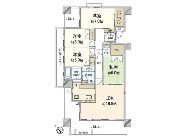 間取図(平面図)