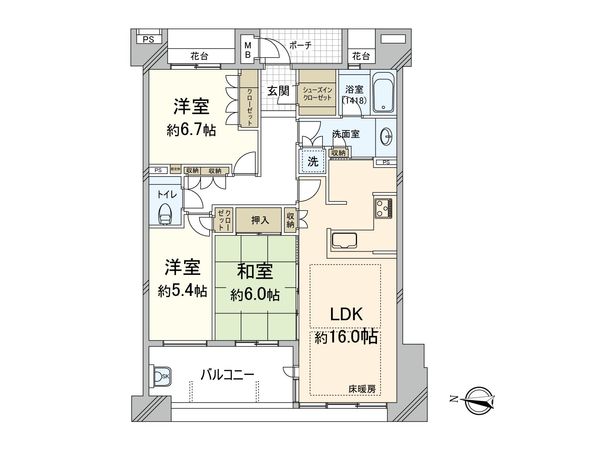 間取図(平面図)