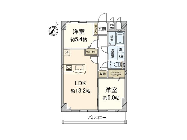 ライオンズマンション桜坂 間取図(平面図) 間取図(平面図)