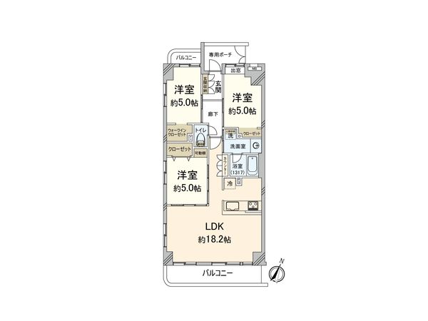 間取図(平面図)