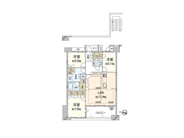 間取図(平面図)