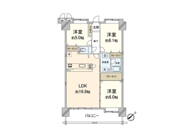 間取図(平面図)