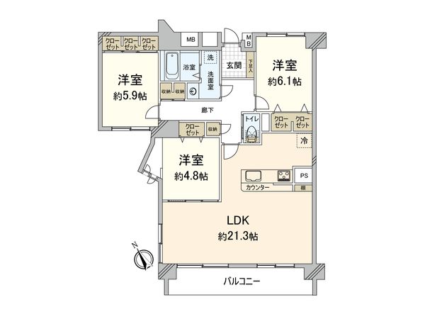 天神ロイヤルハイツ 間取図(平面図) 天神ロイヤルハイツ 間取図(平面図)