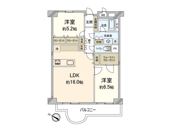 ハイラーク舞鶴 間取図(平面図) 間取図(平面図)
