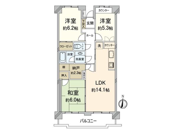 間取図(平面図)