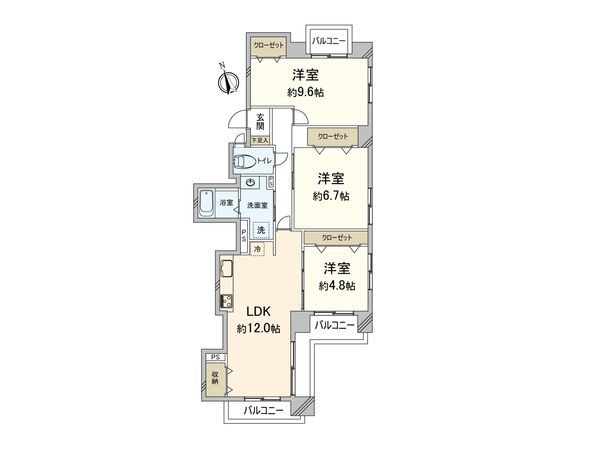 間取図(平面図)