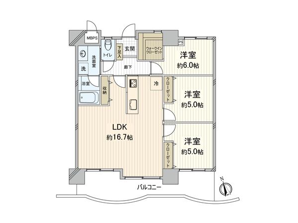 間取図(平面図)