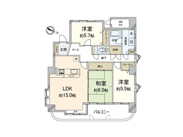 間取図(平面図)
