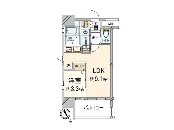 間取図(平面図)