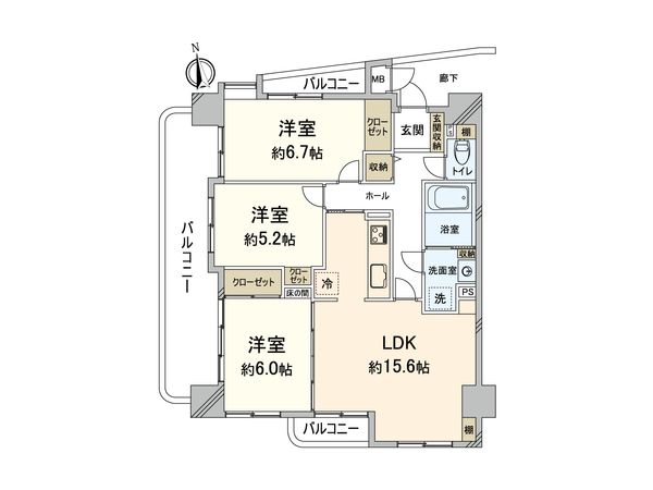 間取図(平面図)