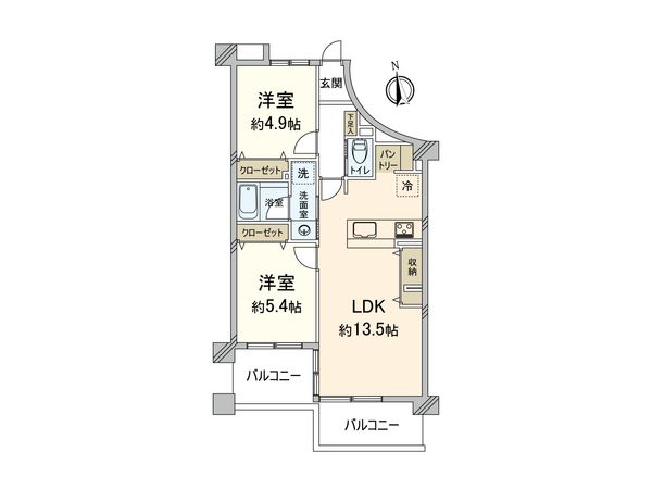 ダイナコート高宮 間取図(平面図) ダイナコート高宮 間取図(平面図)