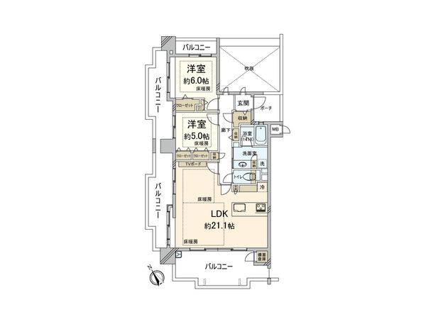 間取図(平面図)