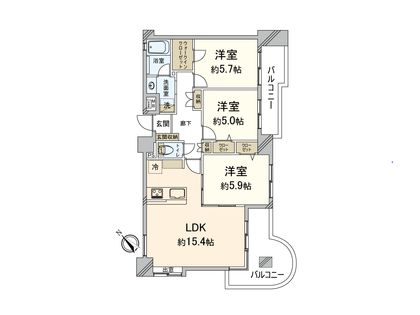 間取図(平面図)