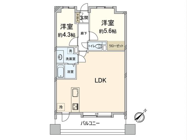 天神パーク・ホームズ 間取図(平面図) 間取図(平面図)