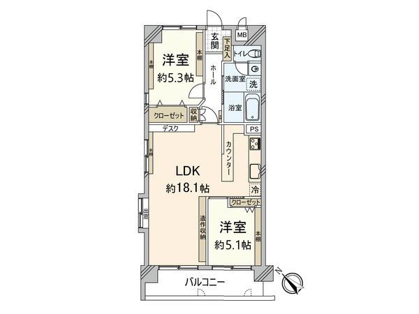 間取図(平面図)