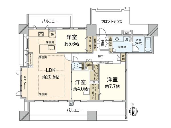 間取図(平面図)
