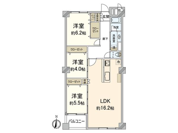 平尾ビル 間取図(平面図) 間取図(平面図)