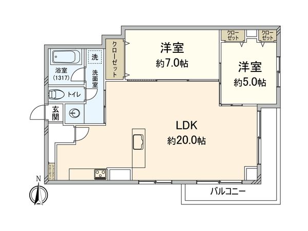 間取図(平面図)
