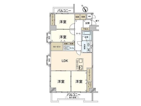 間取図(平面図)