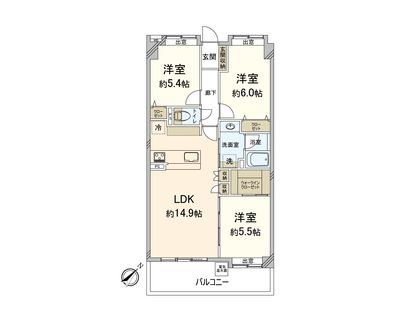 間取図(平面図)