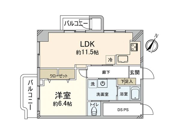 シャンボール桜坂 間取図(平面図) シャンボール桜坂 間取図(平面図)