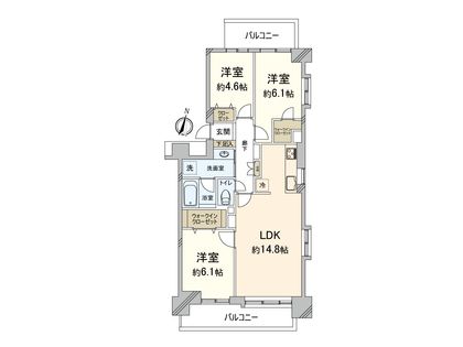 間取図(平面図) 間取図(平面図)