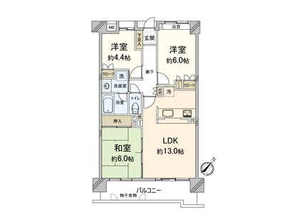 間取図(平面図)