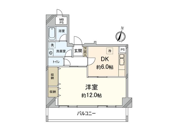 エバーライフすの子小前 間取図(平面図) エバーライフすの子小前 間取図(平面図)