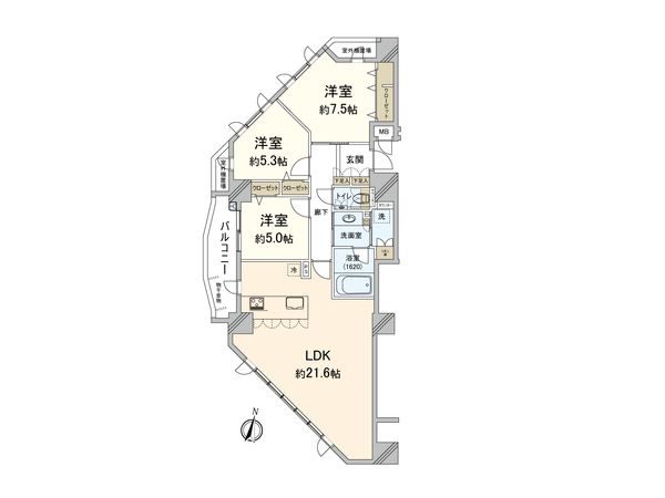 CLUB THE.大濠二丁目 間取図(平面図) CLUB THE.大濠二丁目 間取図(平面図)