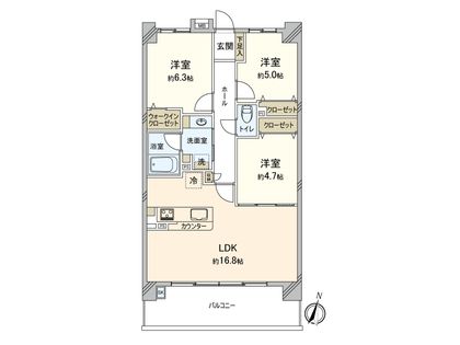 間取図(平面図)