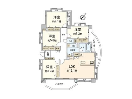 間取図(平面図)
