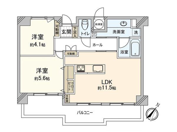 ロワールマンションロゼ吉塚B棟 間取図(平面図) 間取図(平面図)