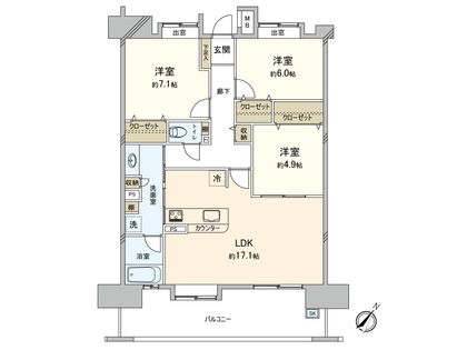 間取図(平面図)