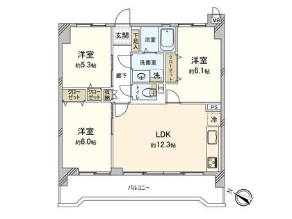 間取図(平面図)