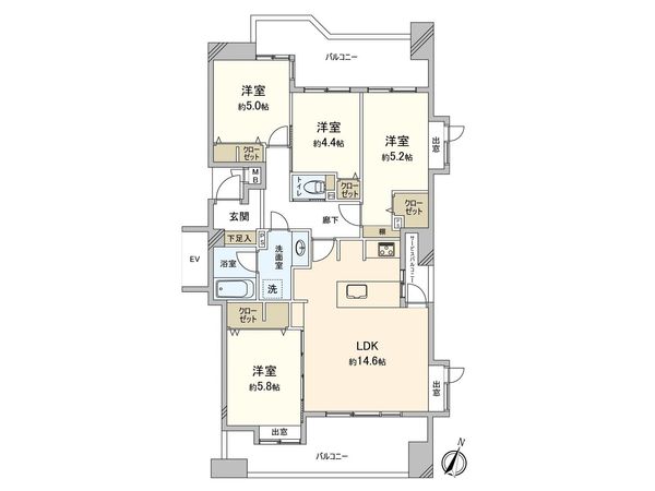 ソピア大濠西 間取図(平面図)