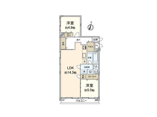 皐月マンション那の川 間取図(平面図) 皐月マンション那の川 間取図(平面図)