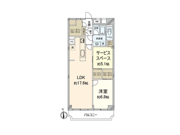 パークハイツ桜坂 間取図(平面図) パークハイツ桜坂 間取図(平面図)