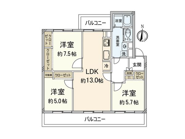 室見第1住宅 11号棟 間取図(平面図) 室見第1住宅 11号棟 間取図(平面図)