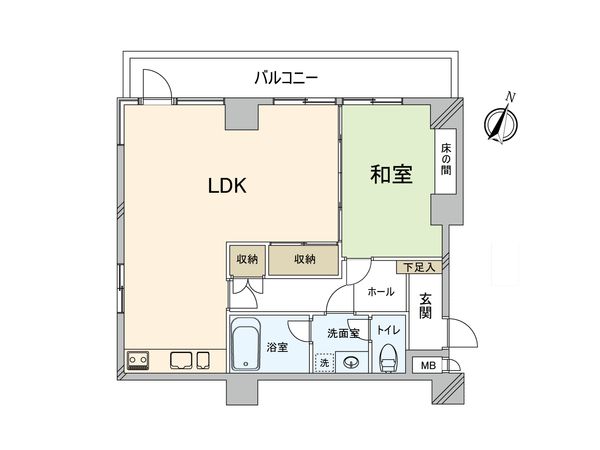 藤和コープソシエ大名 間取図(平面図) 藤和コープソシエ大名 間取図(平面図)