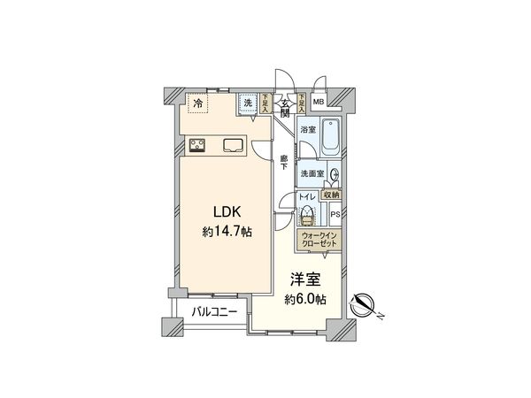 ロマネスク大名 間取図(平面図) ロマネスク大名 間取図(平面図)