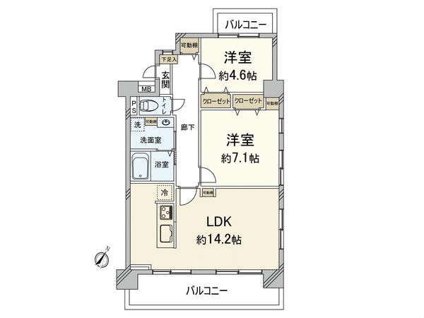 間取図(平面図)