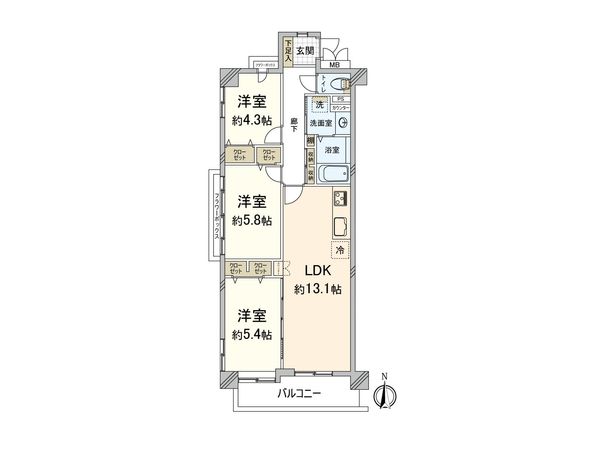 間取図(平面図)