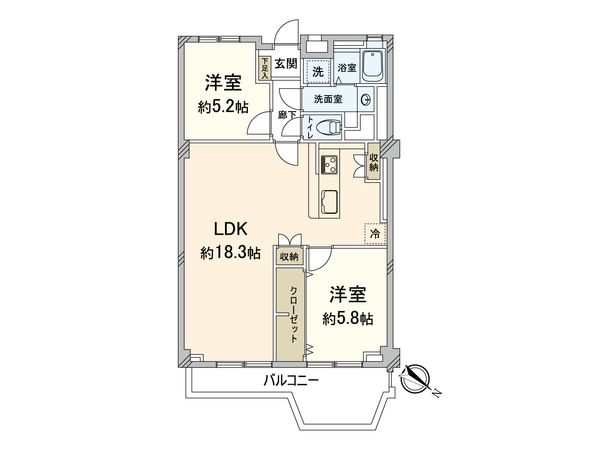 高宮アーバンライフ 間取図(平面図) 高宮アーバンライフ 間取図(平面図)