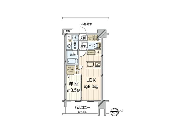 間取図(平面図)