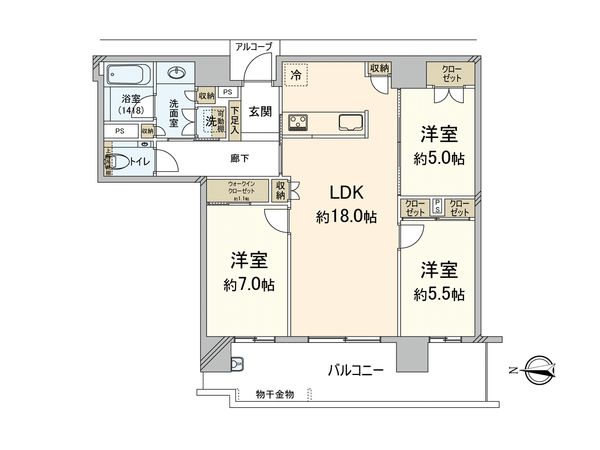 グランドメゾン浄水ガーデンシティフォレストゲートⅢ 間取図(平面図) グランドメゾン浄水ガーデンシティフォレストゲートⅢ 間取図(平面図)